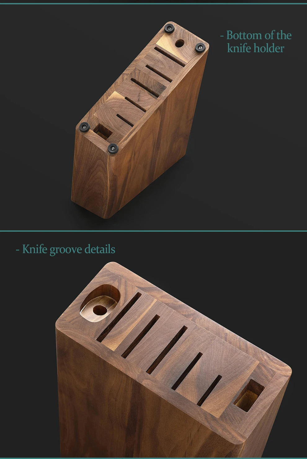 7-Slot Kanso Knife Block