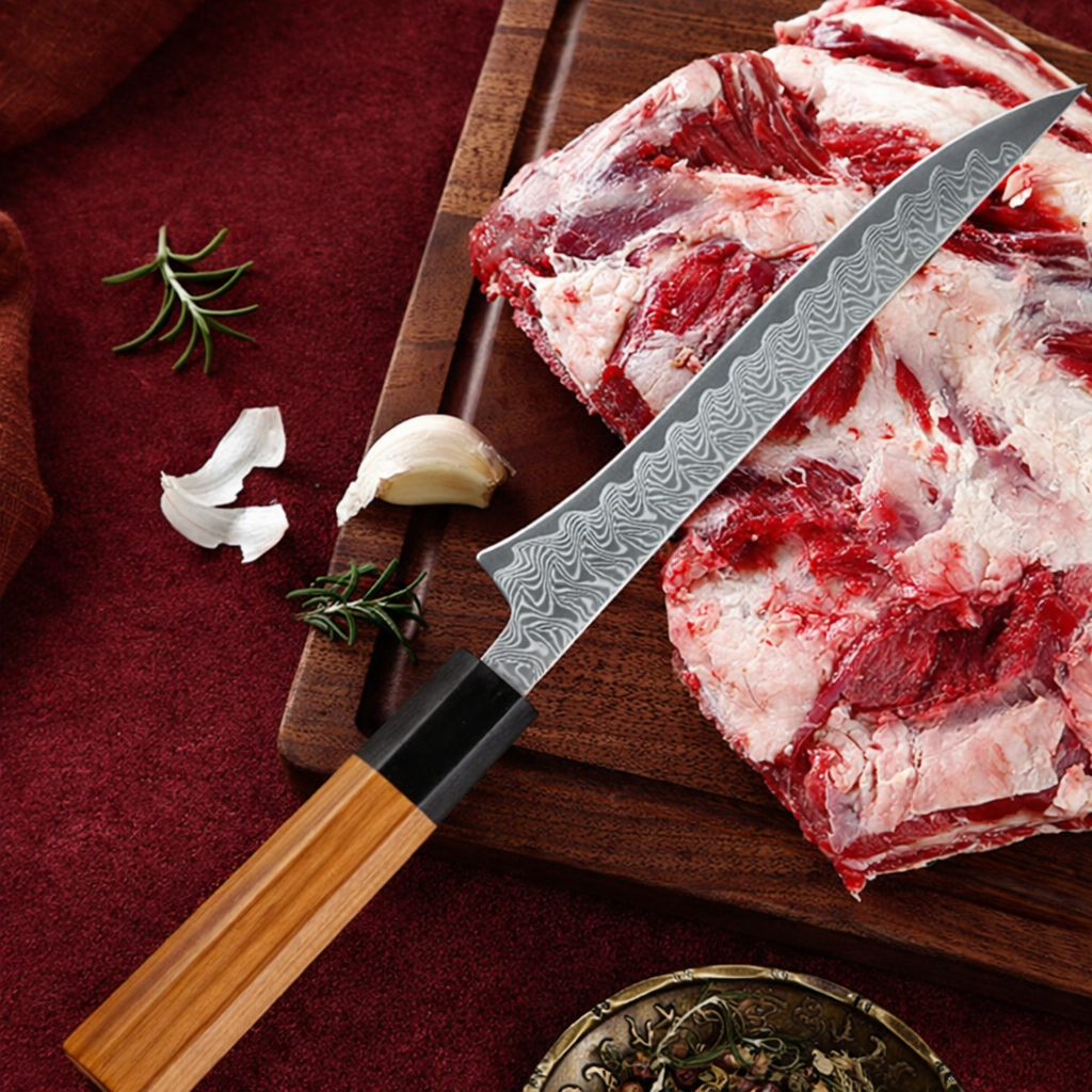 Hinoki Series Boning Knife – 5.5 Inch | Octagonal Handle