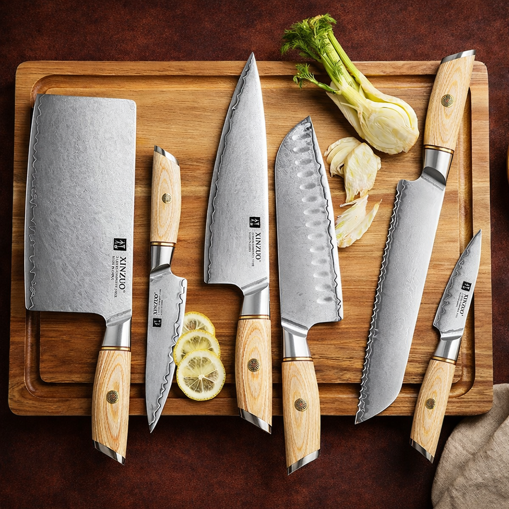 Sora Series Knife Set | Japanese Pakkawood Handle