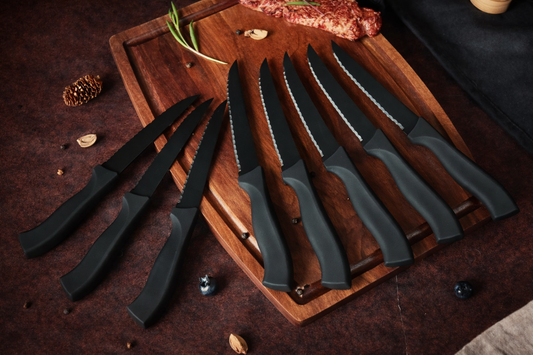 Kuro Series Table Knife Set – 6 to 8 Piece Set