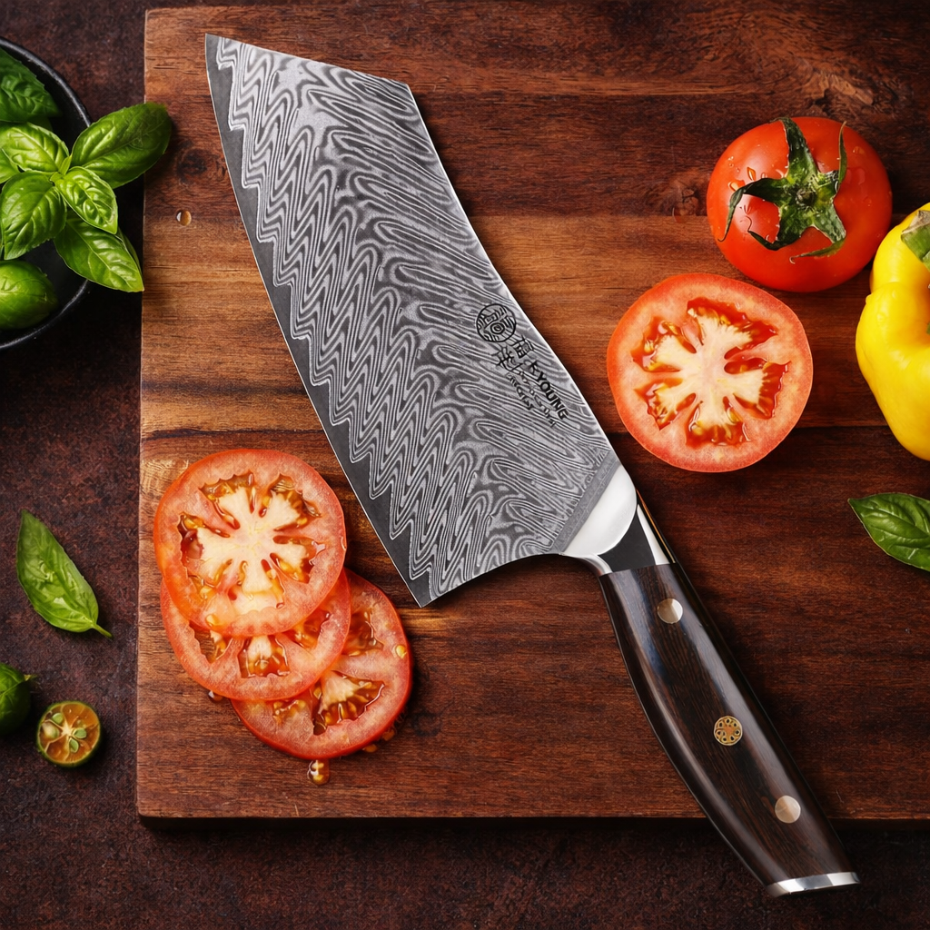 Kurumi Series Cleaver Knife – 7 Inch