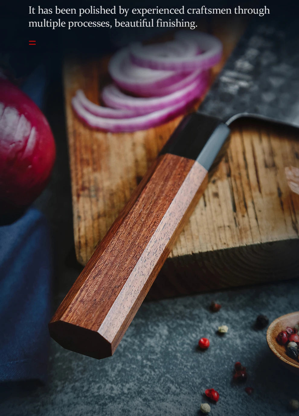 Takumi Series Knife Set | Traditional Japanese Octagonal Handle