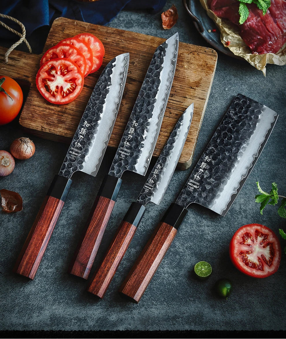 Takumi Series Knife Set | Traditional Japanese Octagonal Handle