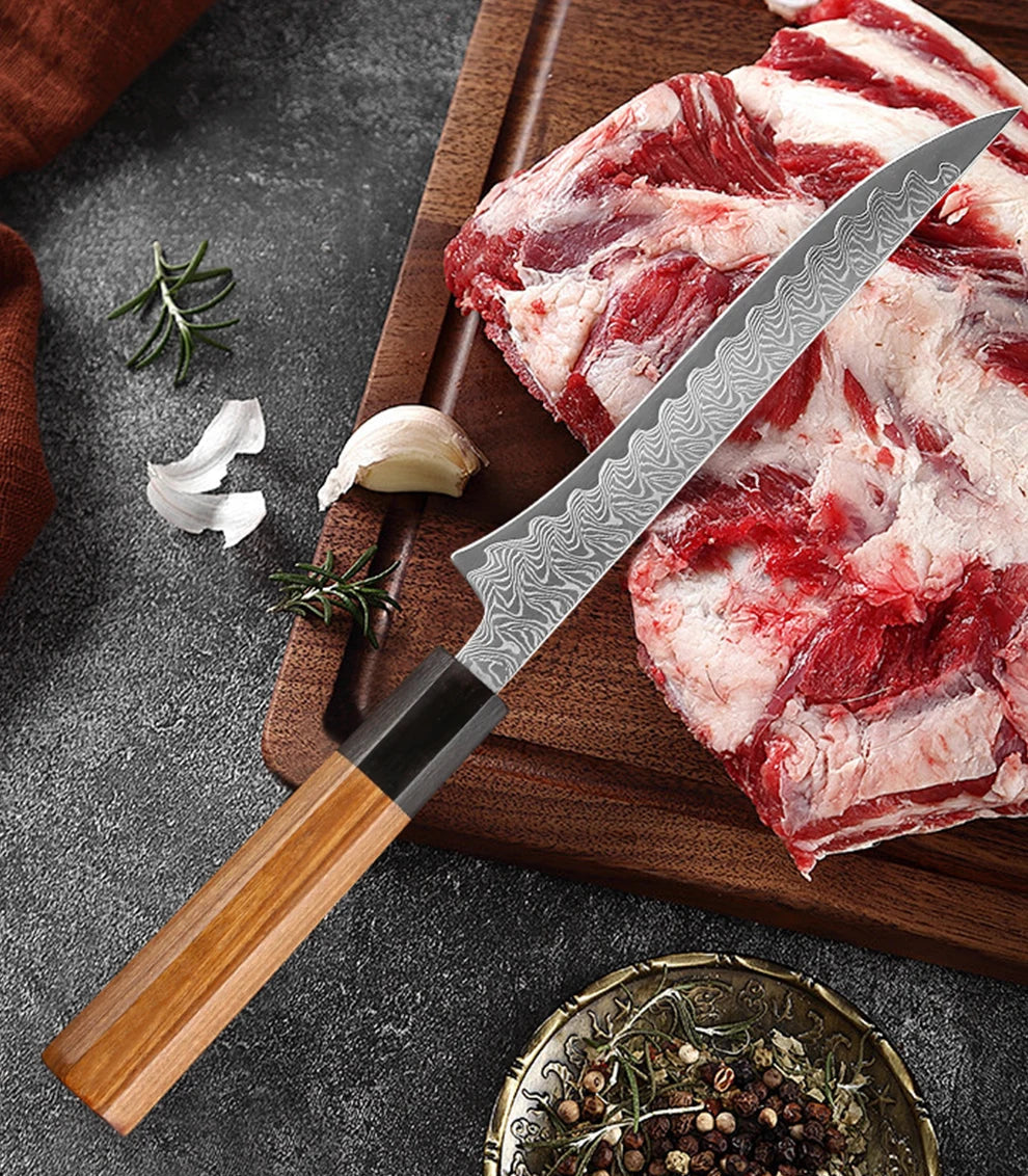 Hinoki Series Boning Knife – 5.5 Inch | Octagonal Handle