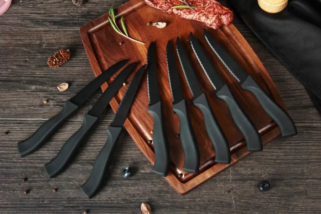 Kuro Series Table Knife Set – 6 to 8 Piece Set