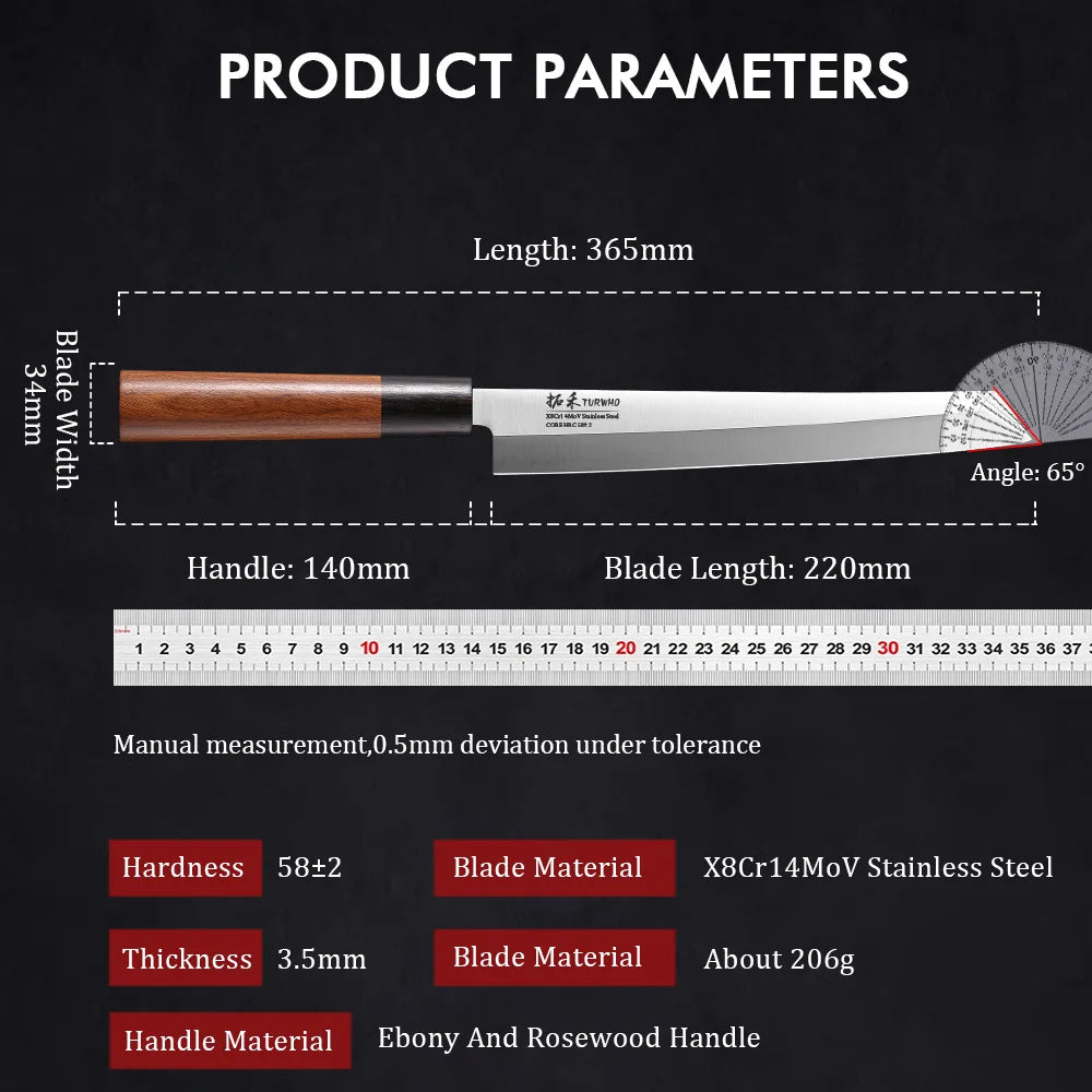 Tenshi Series Slicing Knife – 8.5 Inch