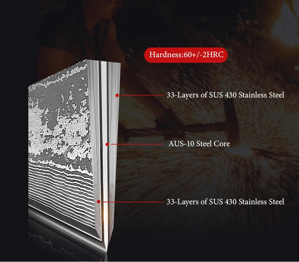 Hayami Series Slicing Knife – 8.5 Inch | Octagonal Handle