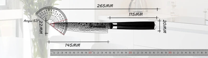 Shinobi Series Utility Knife – 6 Inch