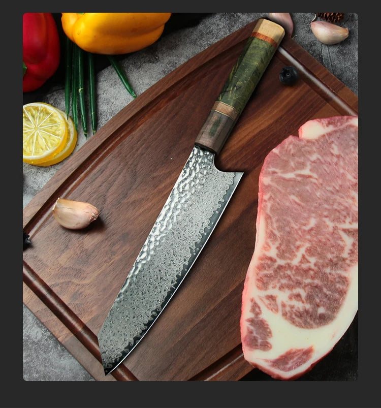 Aoiki Series Chef Knife – 8 Inch | Octagonal Handle