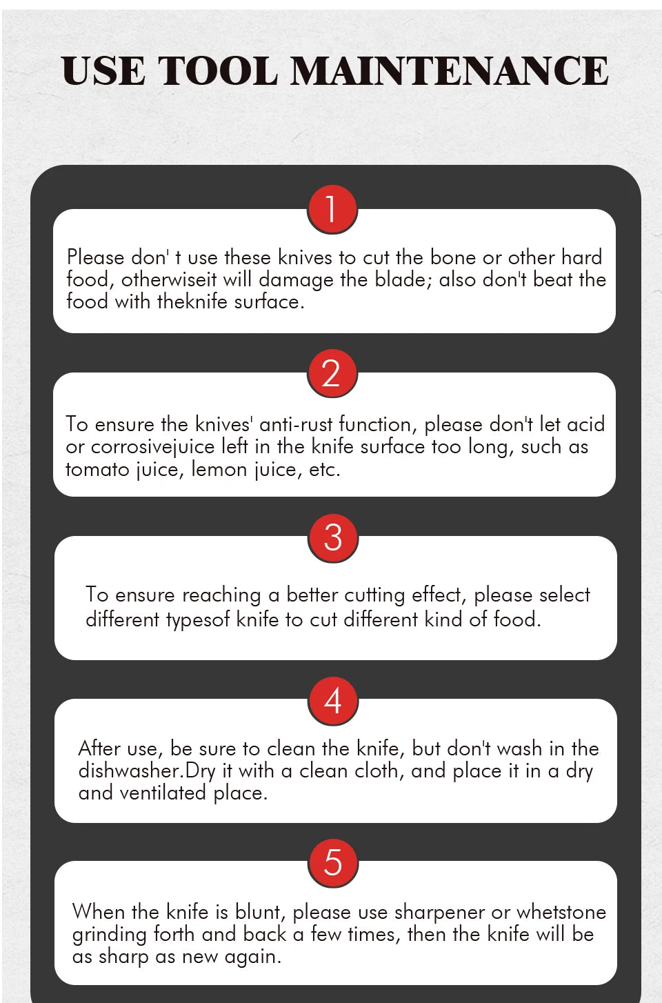 Haruto Series Kiritsuke Knife – 8.2 Inch | Octagonal Handle