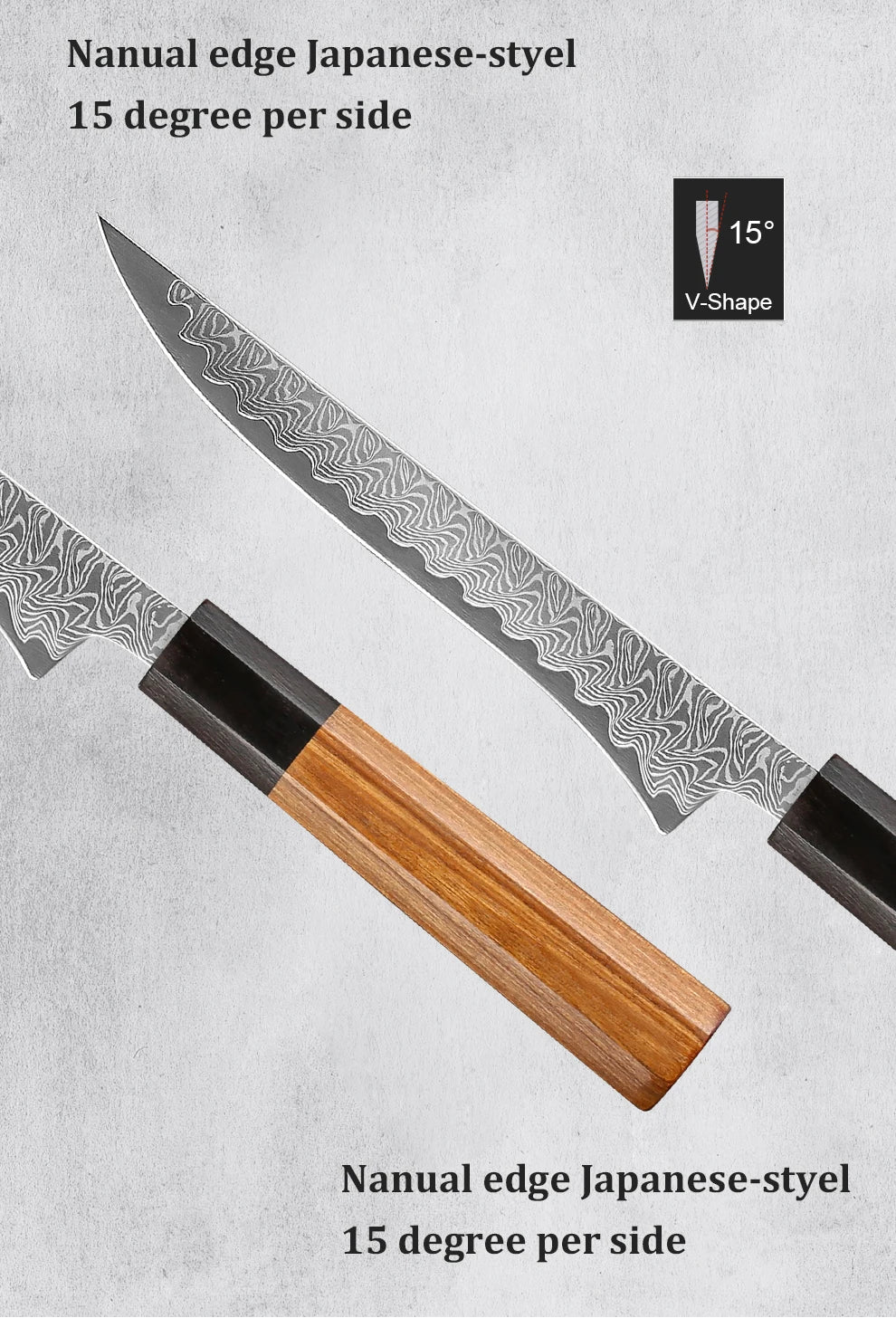 Hinoki Series Boning Knife – 5.5 Inch | Octagonal Handle