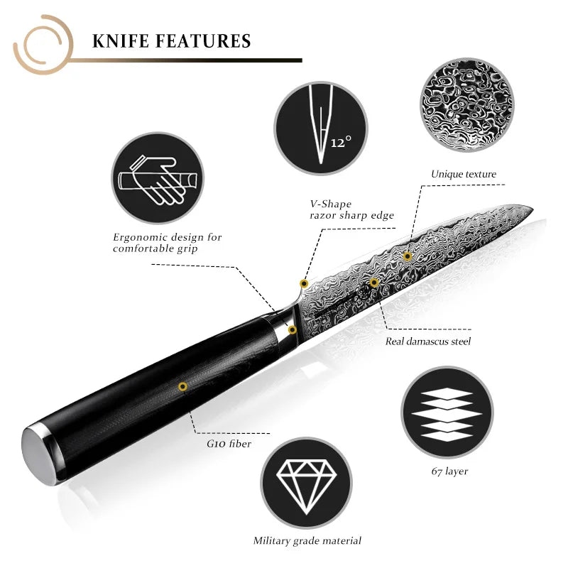 Shinobi Series Utility Knife – 6 Inch