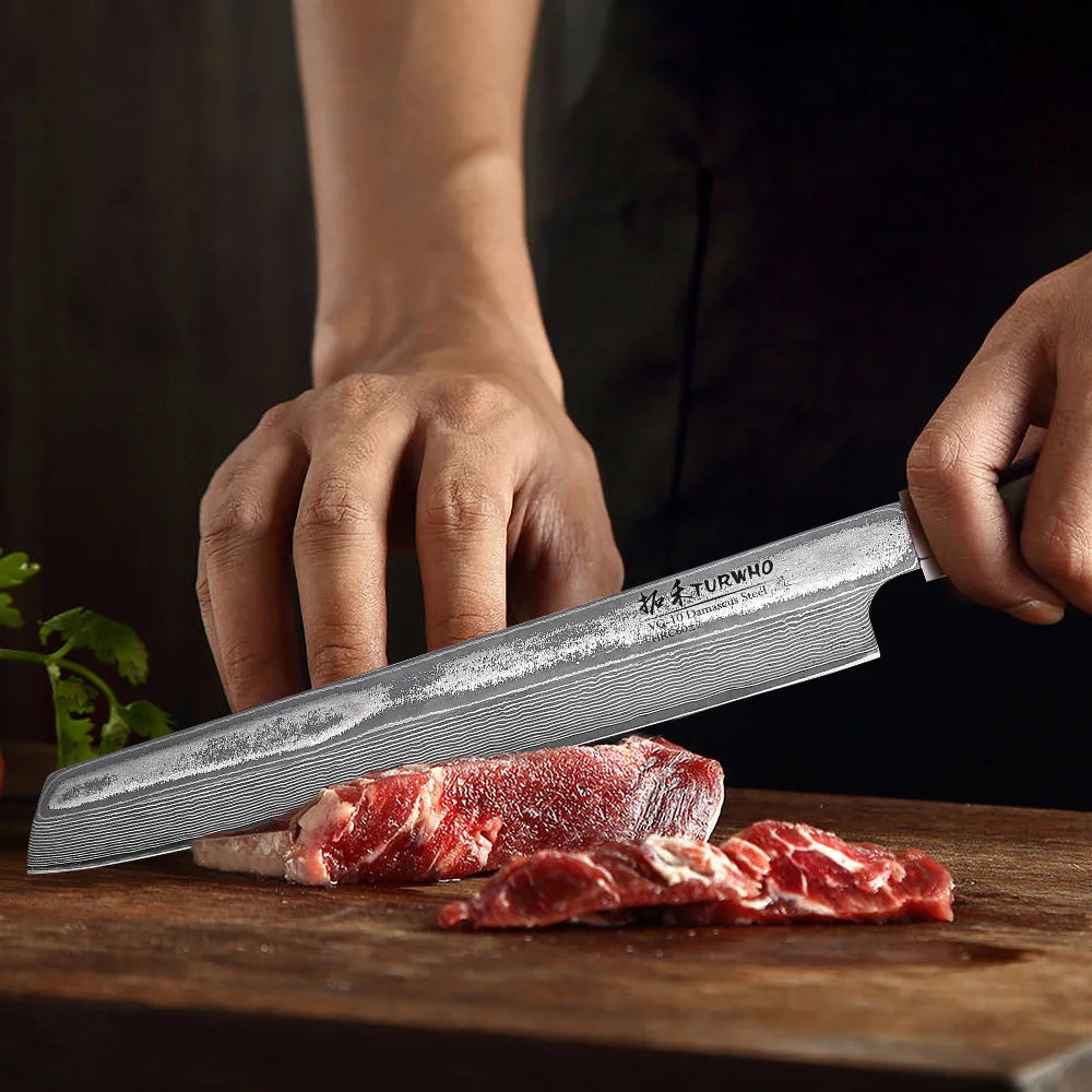 Hayami Series Slicing Knife – 8.5 Inch | Octagonal Handle