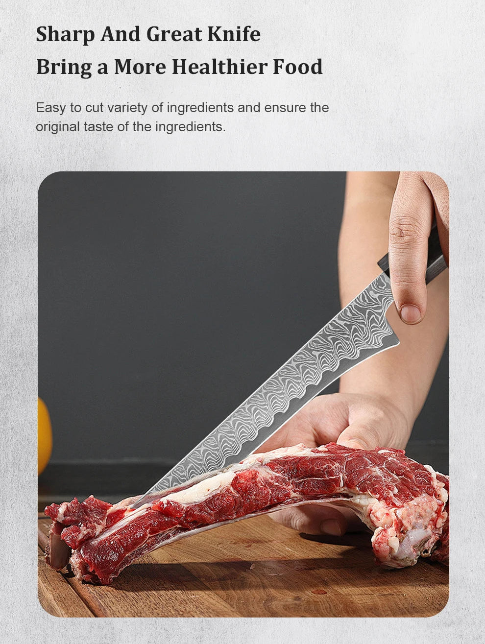 Hinoki Series Boning Knife – 5.5 Inch | Octagonal Handle