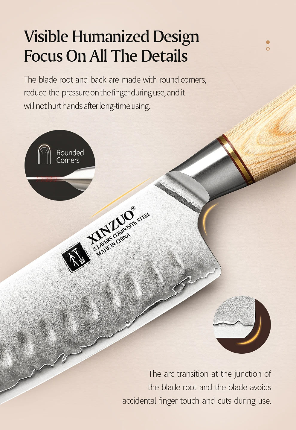 Sora Series Knife Set | Japanese Pakkawood Handle