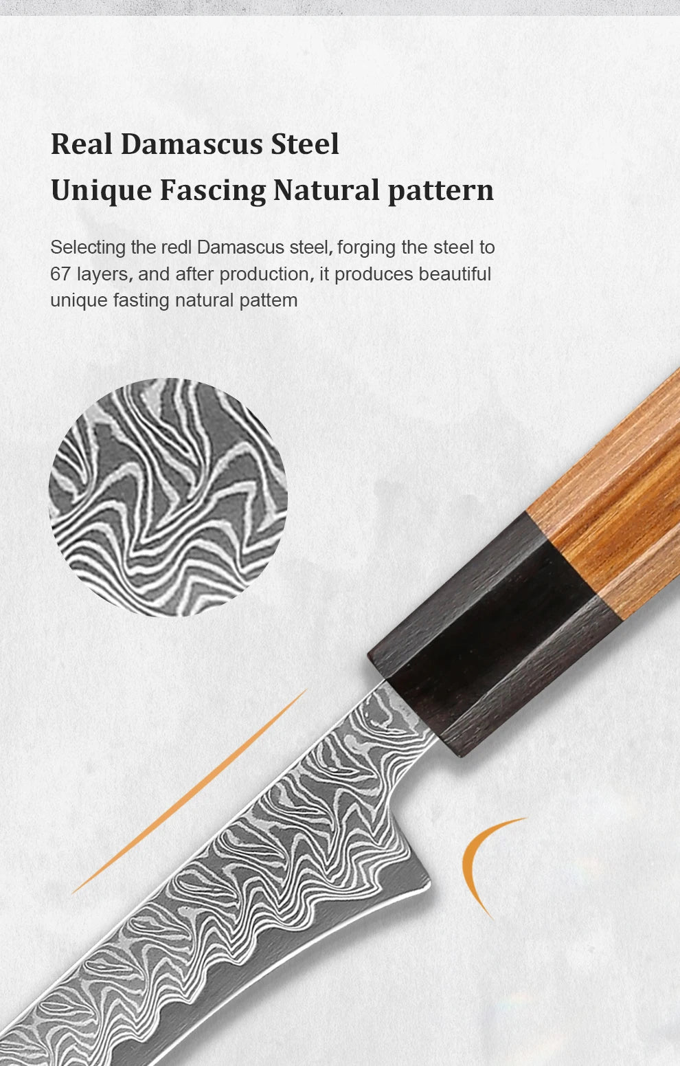 Hinoki Series Boning Knife – 5.5 Inch | Octagonal Handle